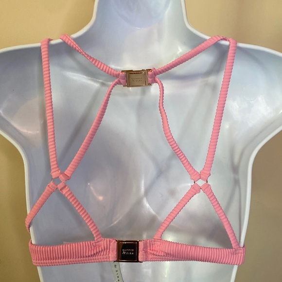 Kopper and Zink Candy Color Bikini Top (S) NWT Barbie Core - Picture 4 of 16
